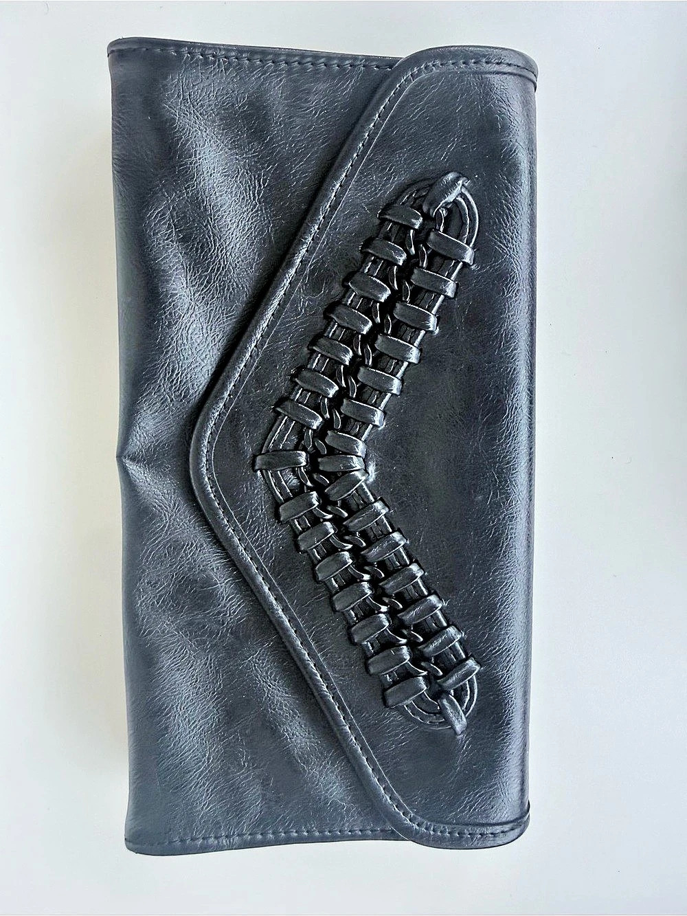 Zara Black Convertible Clutch Wristlet